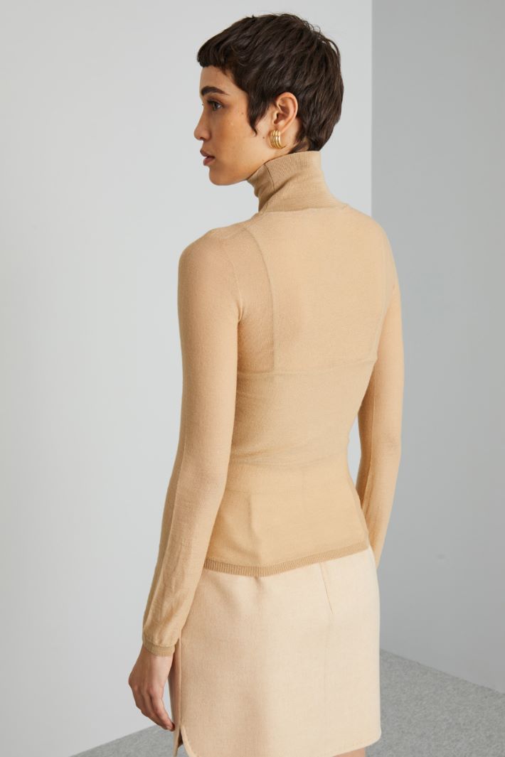 Light wool turtleneck Intrend - 2