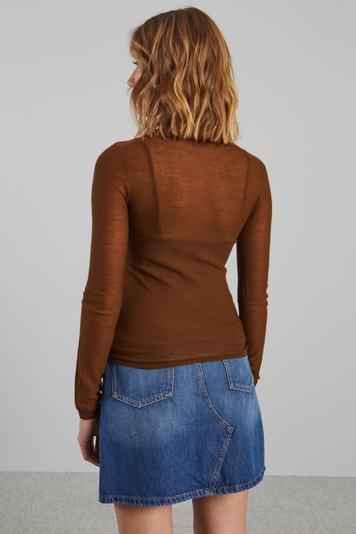 Light wool turtleneck Intrend - 2