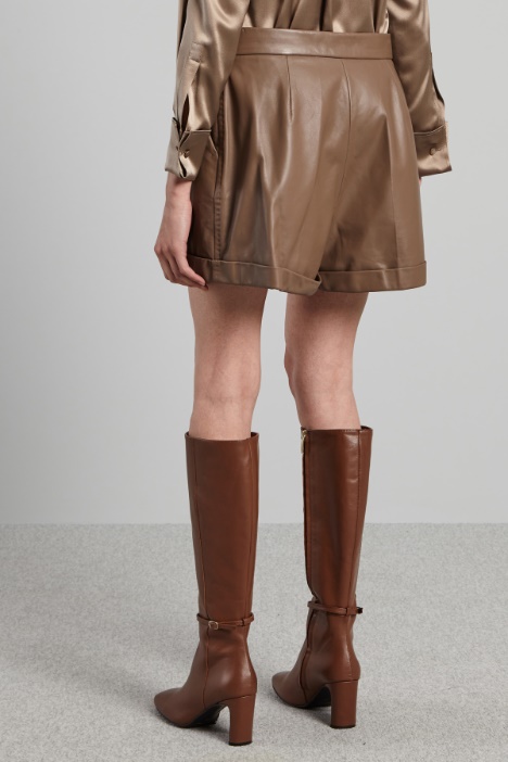 Shorts in pelle Intrend - 3