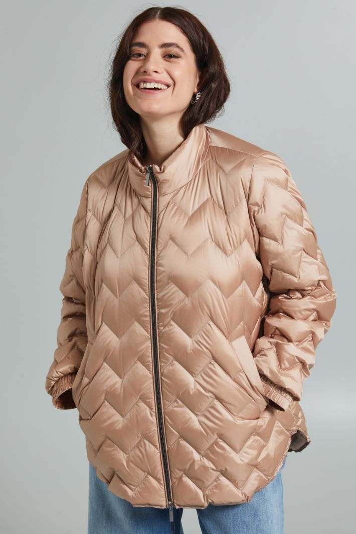 Short quilted jacket Intrend - 3