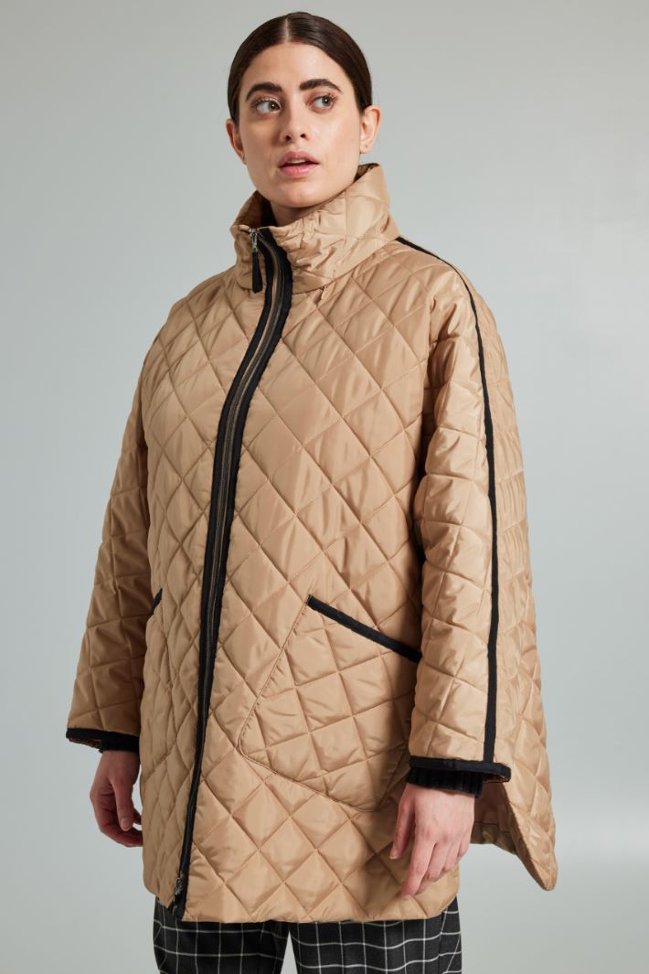 Padded jacket with patch pockets Intrend - 3