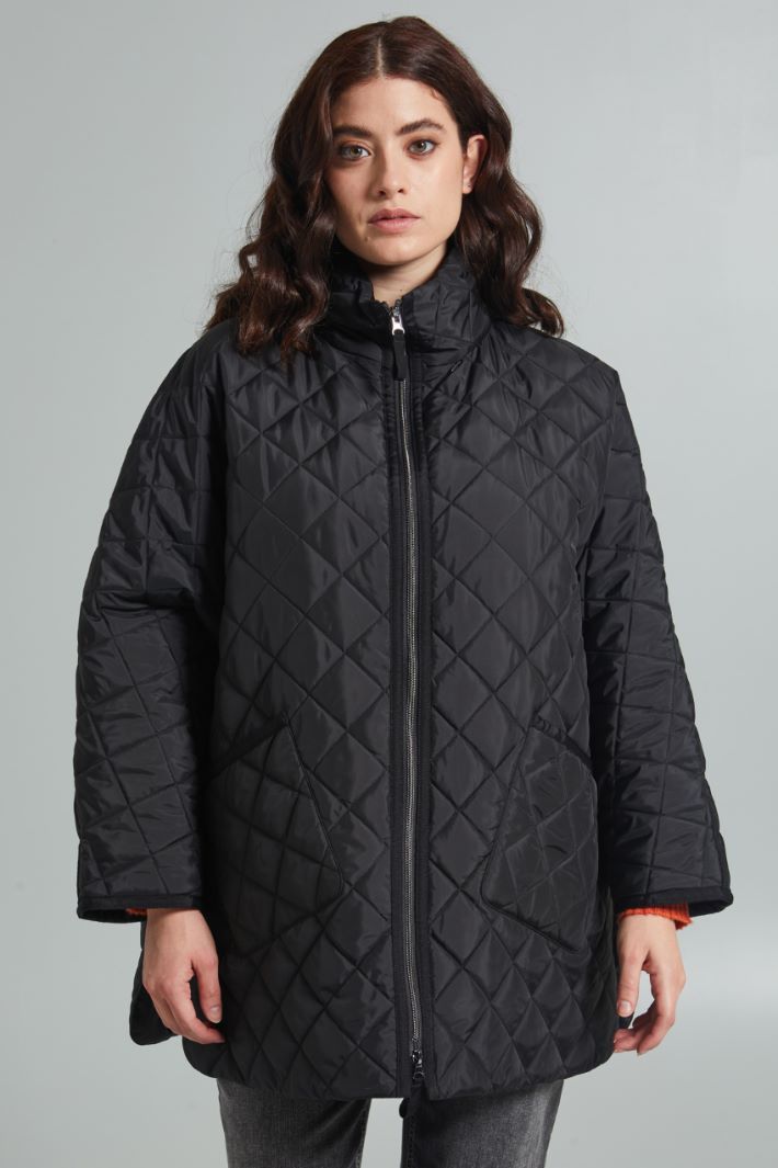 Padded jacket with patch pockets Intrend - 3