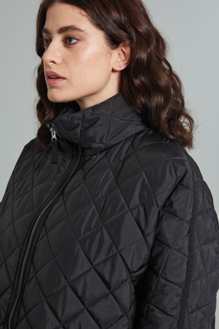 Padded jacket with patch pockets Intrend - 4