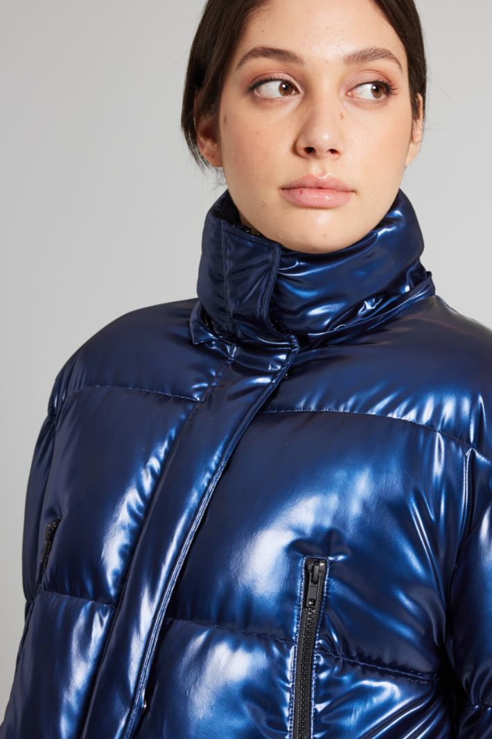 Glossy padded jacket Intrend - 4