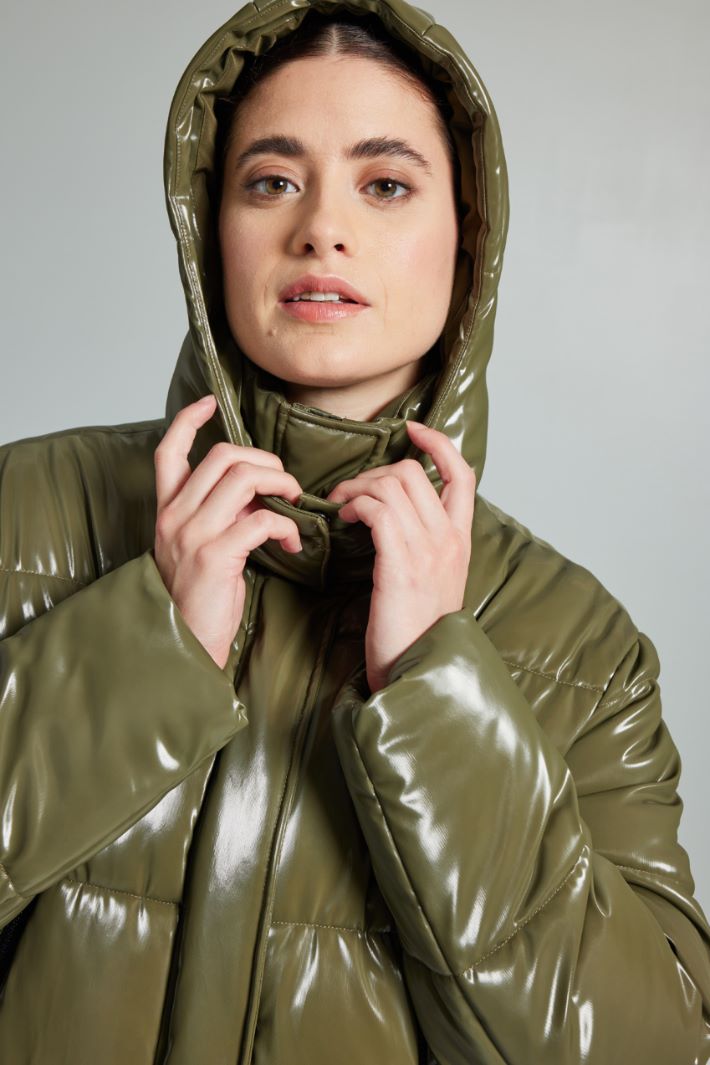 Glossy padded jacket Intrend - 4