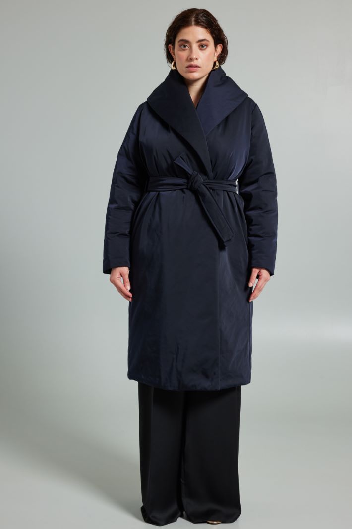 Padded coat with shawl collar Intrend - 3