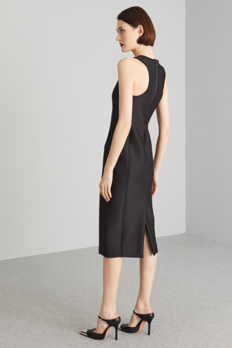 Vestido de tubo, de punto compacto