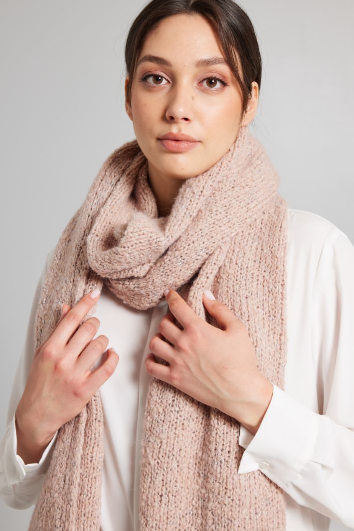 Lurex knit scarf Intrend