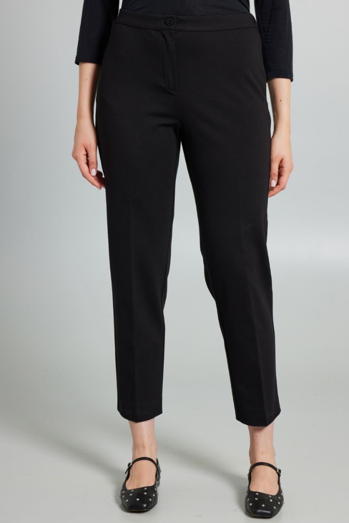 Jersey cigarette trousers Intrend - 3