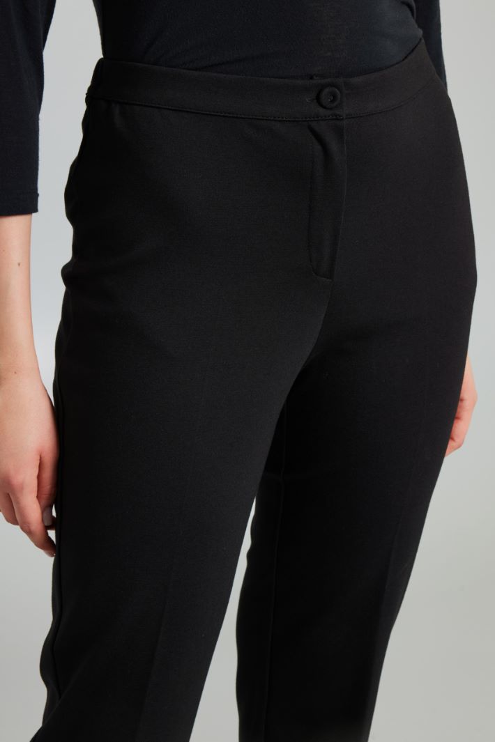 Jersey cigarette trousers Intrend - 4