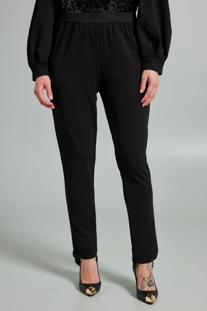 Pantaloni skinny con ghette Intrend - 3