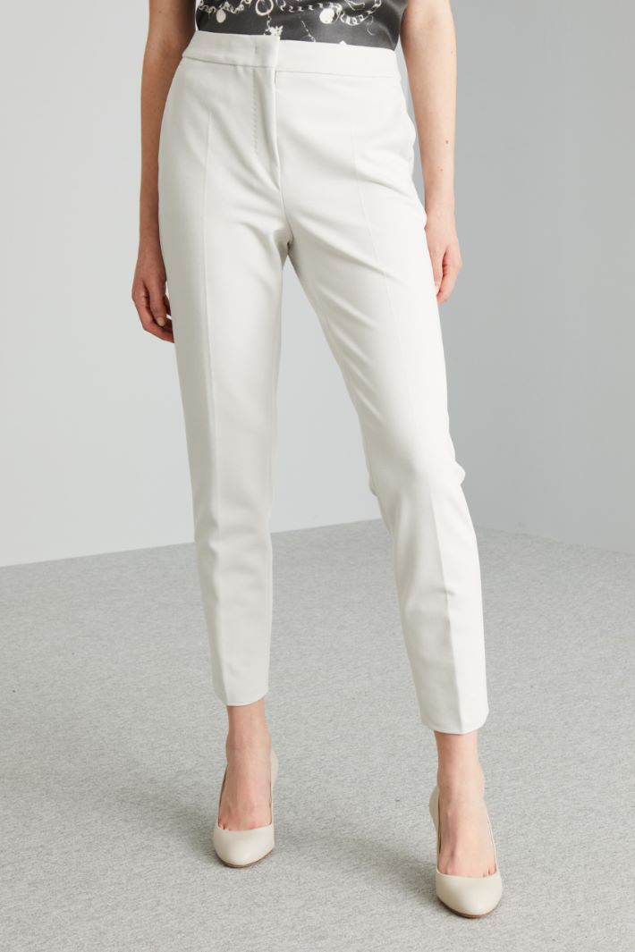 Jersey cigarette trousers Intrend - 3