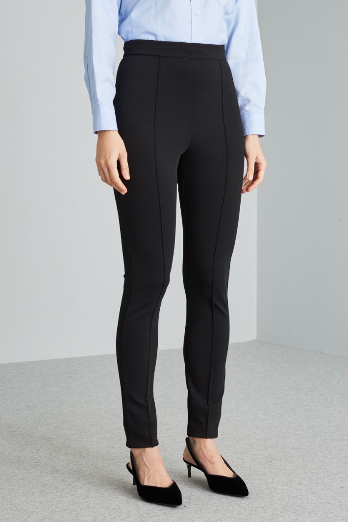 Pantaloni skinny in jersey Intrend - 3