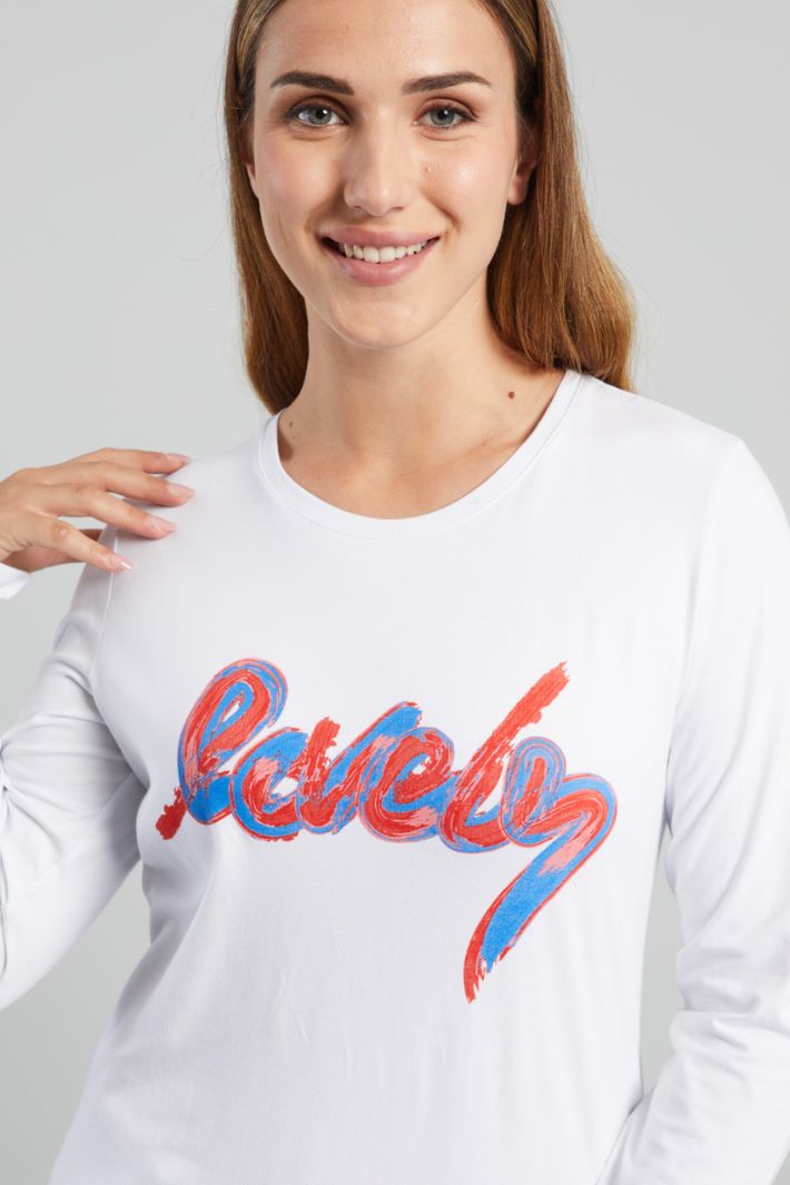 Stretch cotton T-shirt Intrend - 4