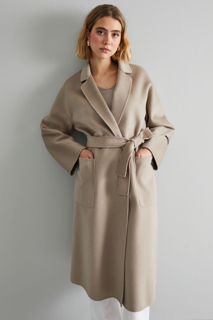 Double-faced pure wool coat Intrend - 3