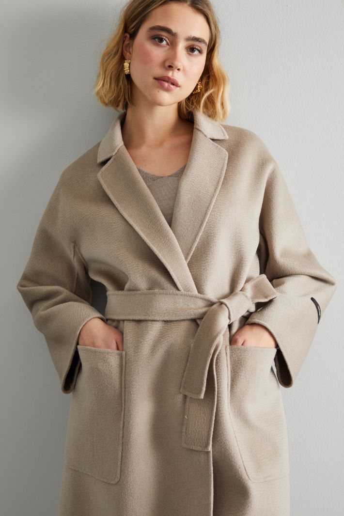 Double-faced pure wool coat Intrend - 4