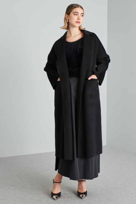 Double-faced pure wool coat Intrend