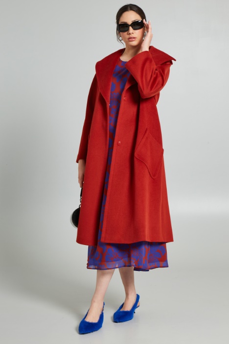 Pure wool broadcloth coat Intrend