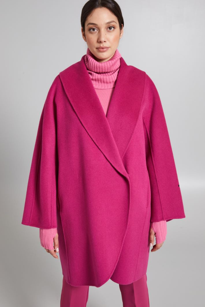 Egg-shaped double-faced coat Intrend - 3