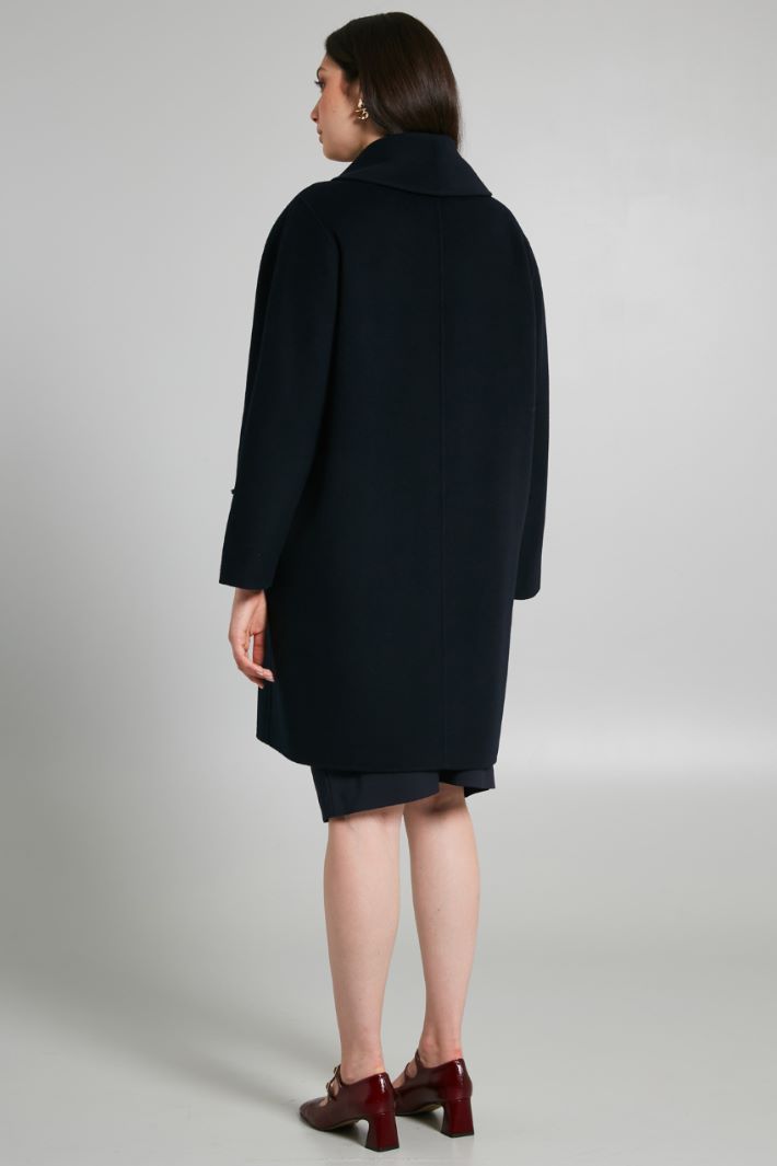 Egg-shaped double-faced coat Intrend - 2