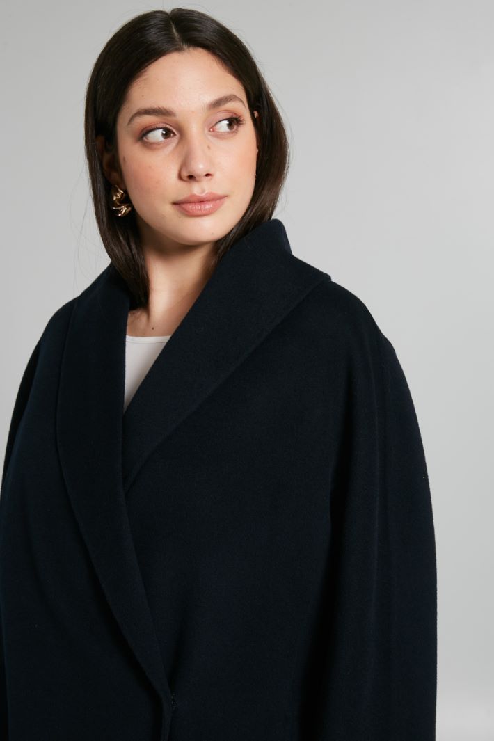 Egg-shaped double-faced coat Intrend - 4