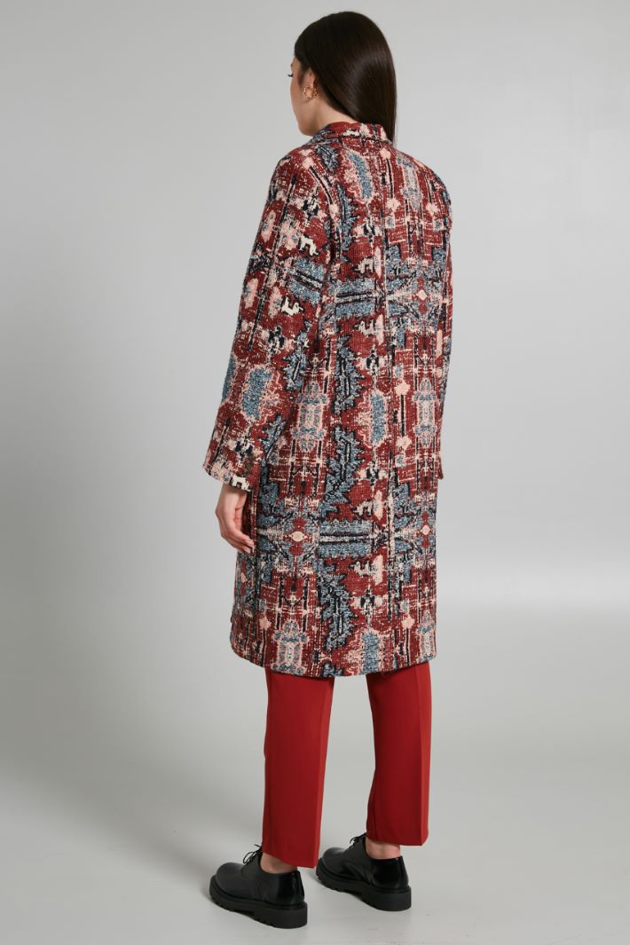 Jacquard coat Intrend - 2