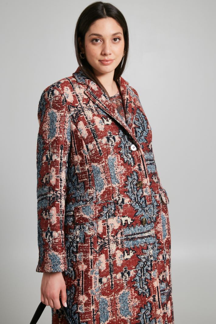 Jacquard coat Intrend - 3