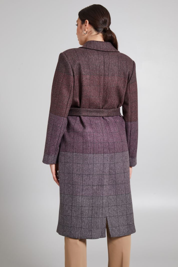 Prince of Wales check coat Intrend - 2