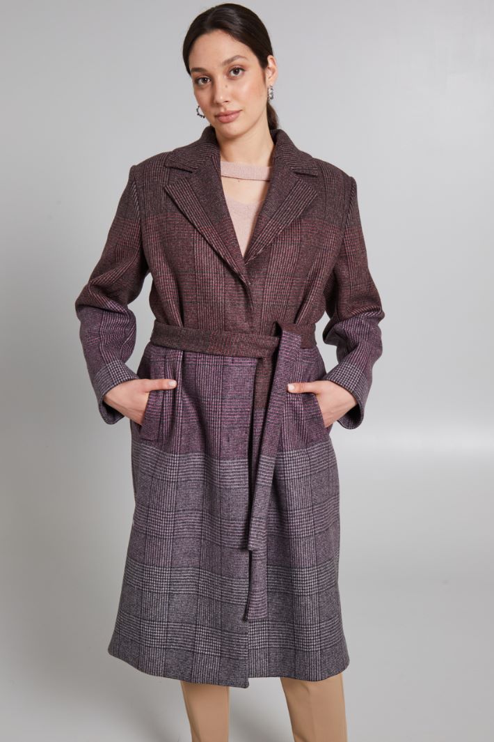 Prince of Wales check coat Intrend - 3