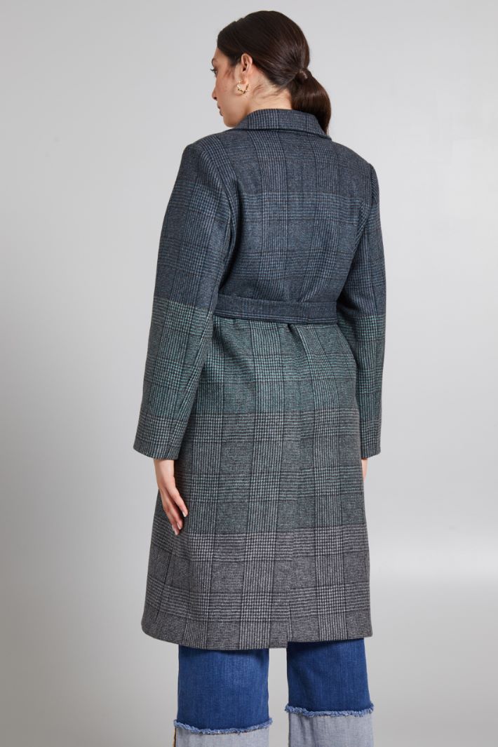 Prince of Wales check coat Intrend - 2