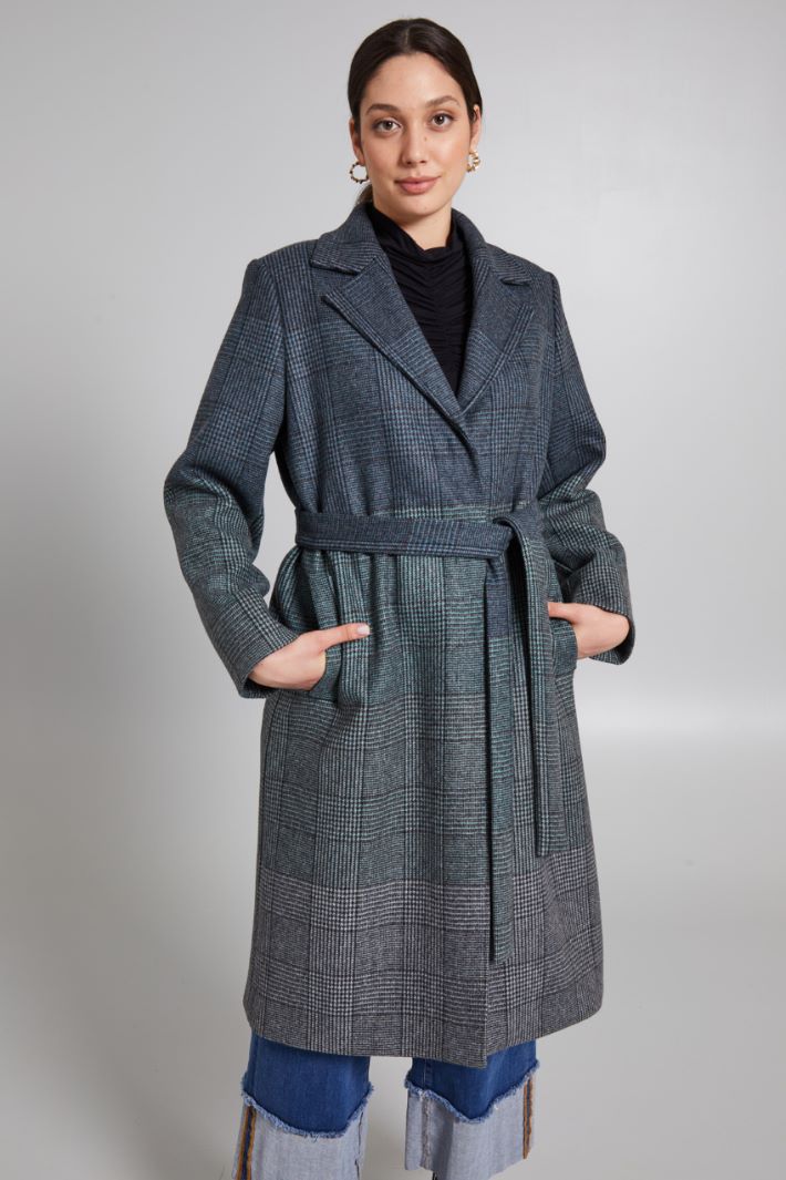 Prince of Wales check coat Intrend - 3