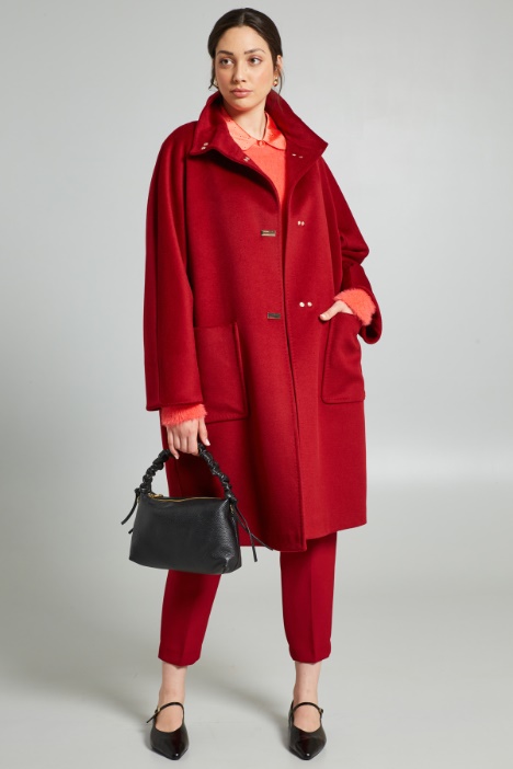 Wool broadcloth coat Intrend