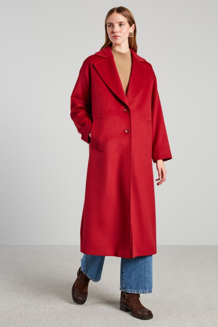 Long slit-detailed coat Intrend - 3