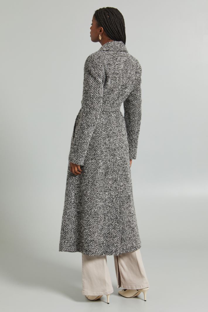 Long bouclé coat Intrend - 2