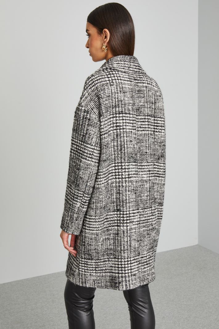 Double-breasted bouclé coat Intrend - 2