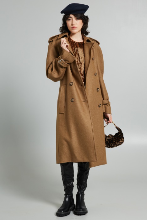 Textured coat Intrend