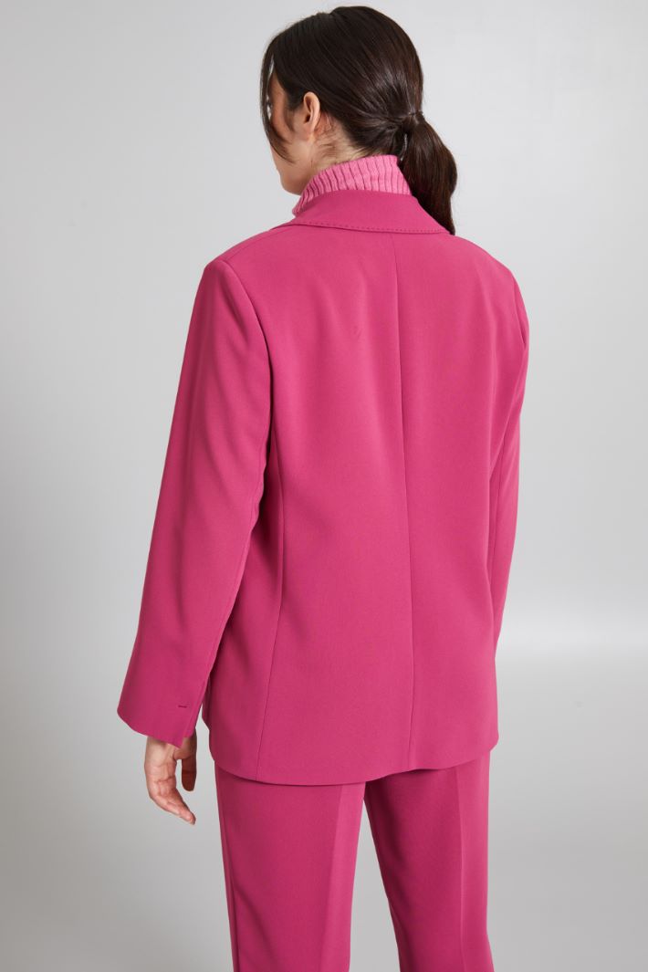 Straight cady blazer jacket Intrend - 2