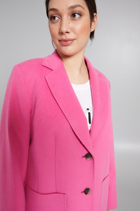 Blazer in drap di pura lana