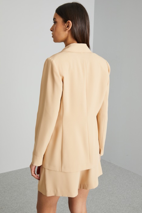 Blazer destrutturato in levantina