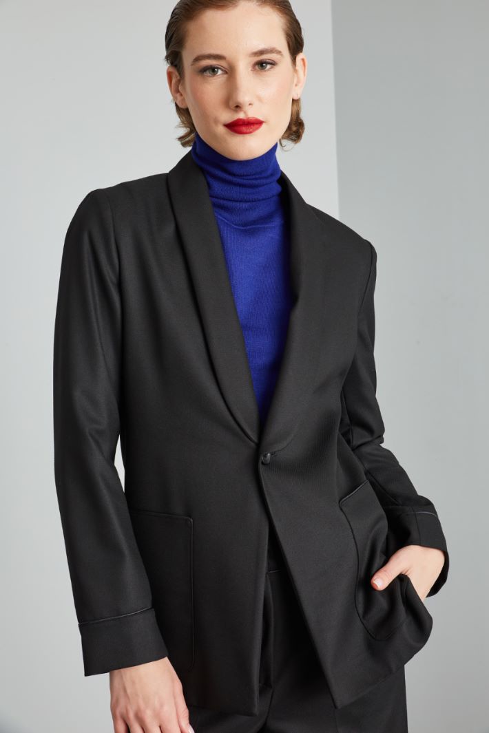 Blazer with patch pockets Intrend - 4