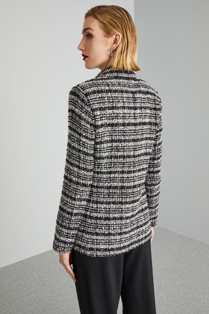 Bouclé tweed blazer Intrend - 2