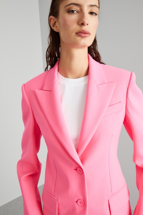 Blazer in doppia tela