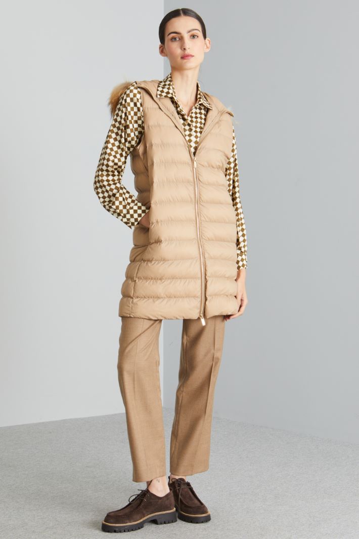 Padded coat with matching gilet Intrend - 3