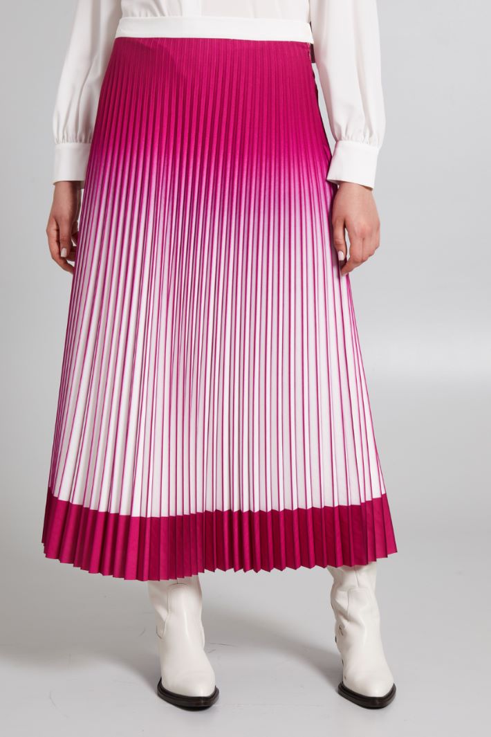 Long pleated skirt Intrend - 3