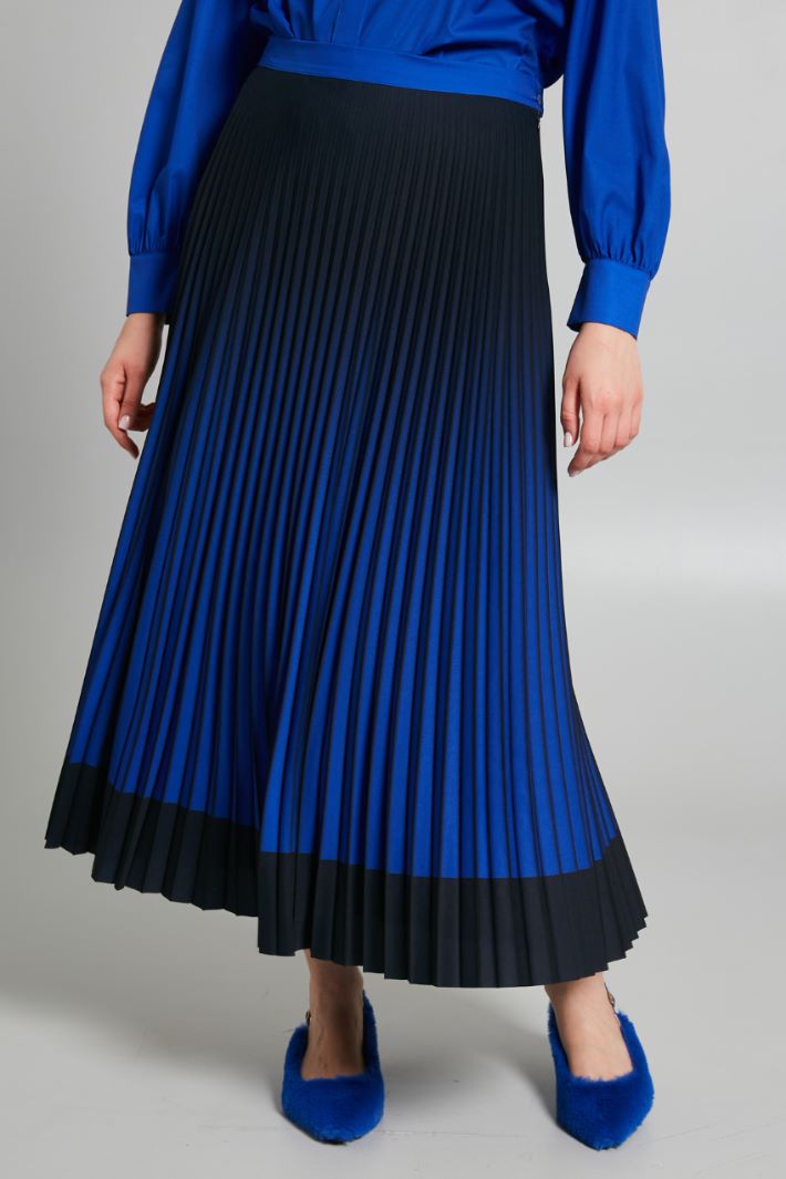 Long pleated skirt Intrend - 3