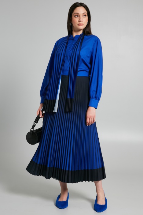 Long pleated skirt Intrend