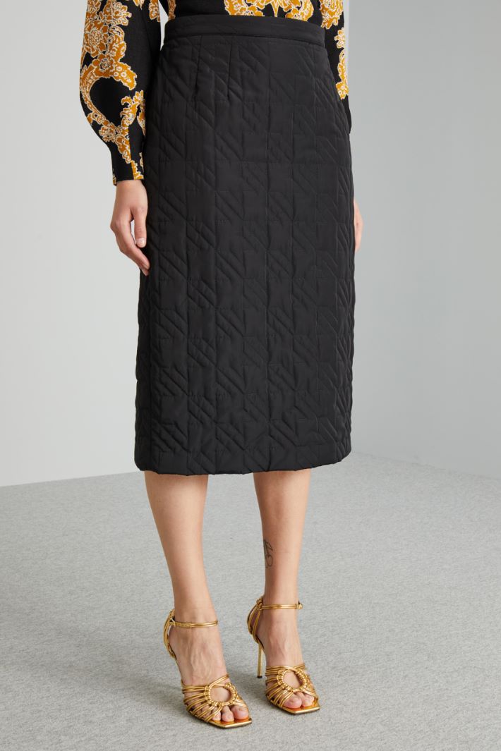 Padded pencil skirt Intrend - 3