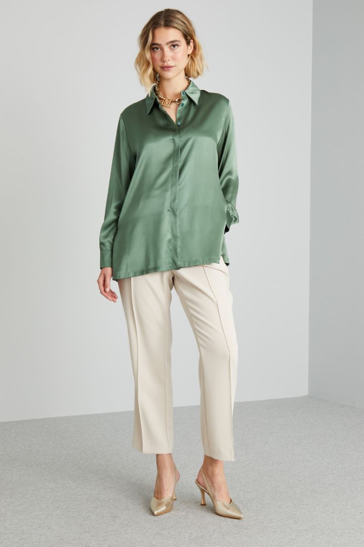 Silk satin shirt Intrend