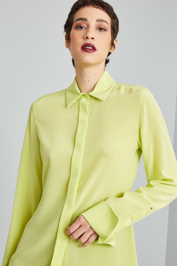 Pure silk shirt Intrend - 4