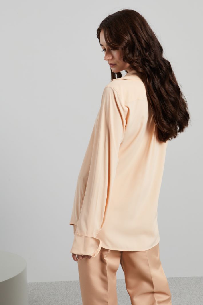 Crepe de chine shirt Intrend - 2